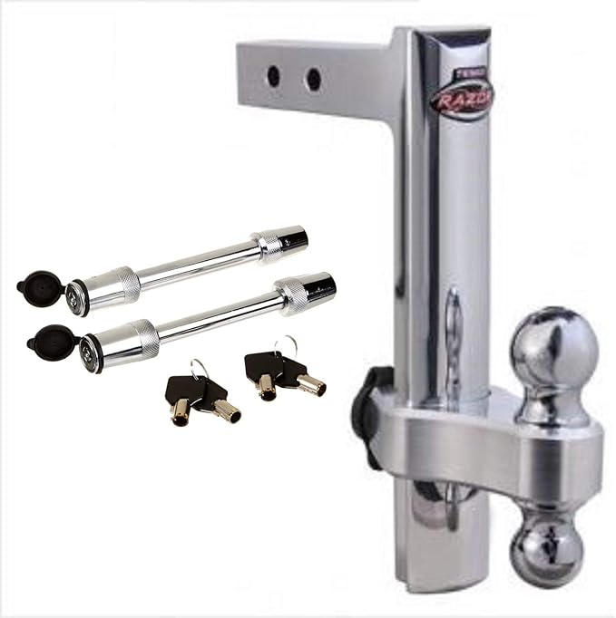 Trimax TRZ12AL TRZ52 Aluminum 12Inch Adjustable Drop Hitch