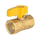 EFIELD Gas Ball Valve with 3/4'' FIP x 3/4'' FIP