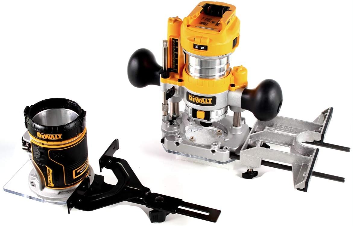 Super Saturday Dewalt DCW604NT xJ DCW604NT 18V XR 1 4 Router Body With ...