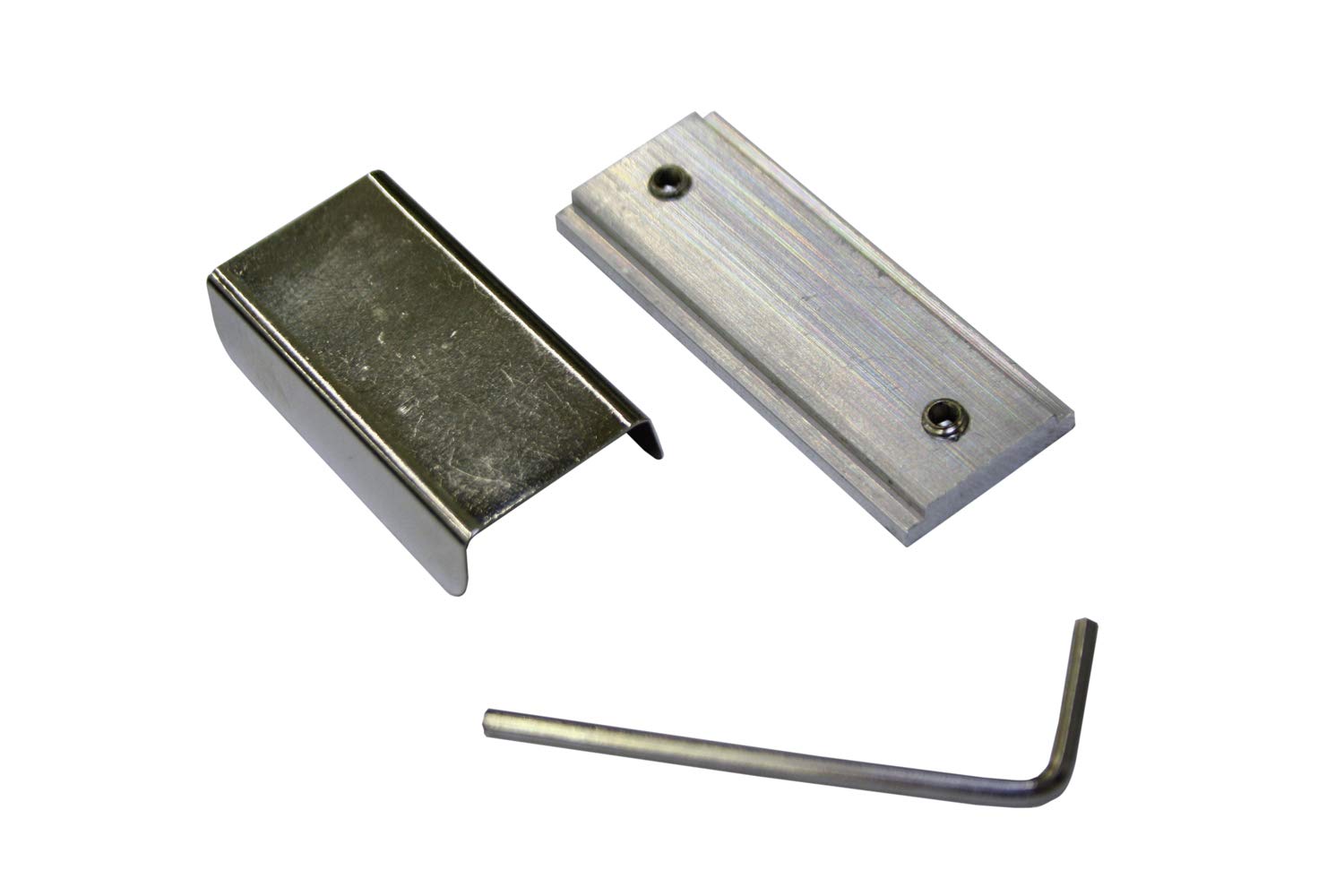 GARDINIA Rail Connector for Aluminium Curtain Rail Luna, Length 5 cm, Metal