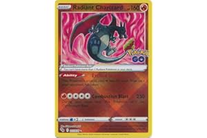 Radiant Charizard - 011/078 - Pokemon Go - Shiny Pokemon Card