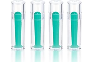 EAGOSION 4PCS Hollow Hard Contact Lens Remover Tool Contact Lens Plunger Removal Insertion Soft Silicone Suction Cup only for Hard Lenses(OK/RGB Lens) Eye Contact Remover Applicator(not for Soft/Scleral Lens)