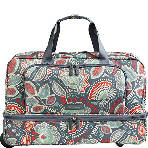 Vera Bradley Luggage Women’s Lighten Up Wheeled Carryon Nomadic Floral