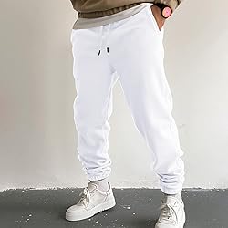 Men Scrub Pants Heavyweight Cotton Short Mens