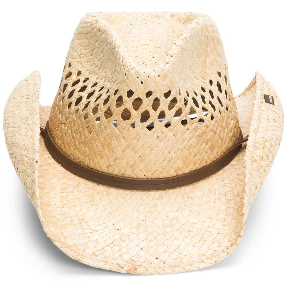 Stetson Men's Straw, Natural, X-Small