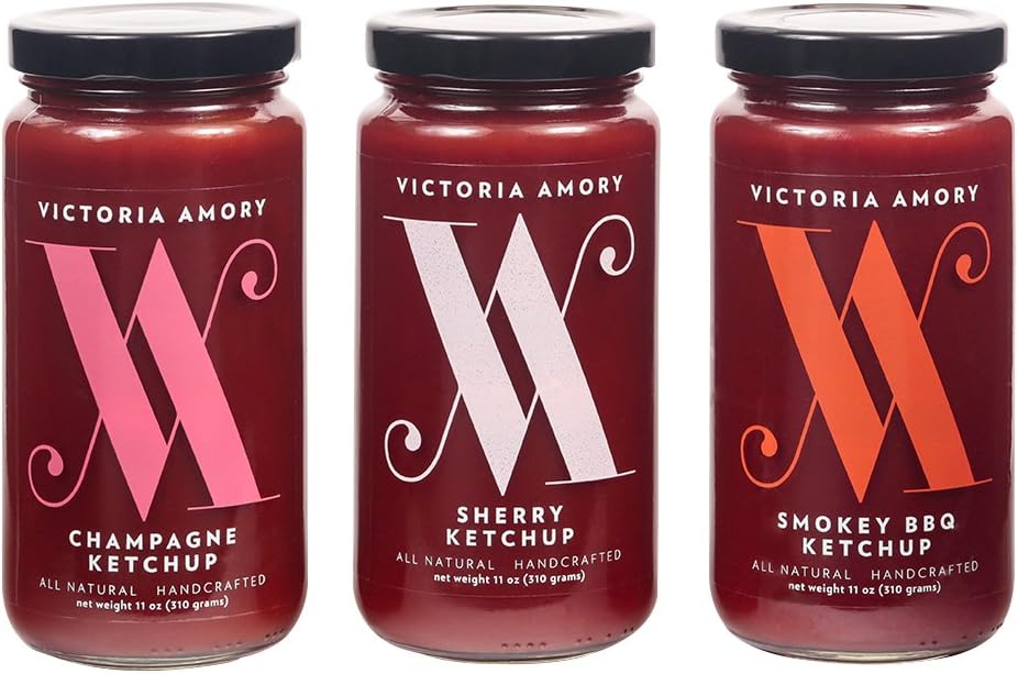 Victoria Amory Gourmet Ketchup Collection, 11 oz. Jars (3-Pack)