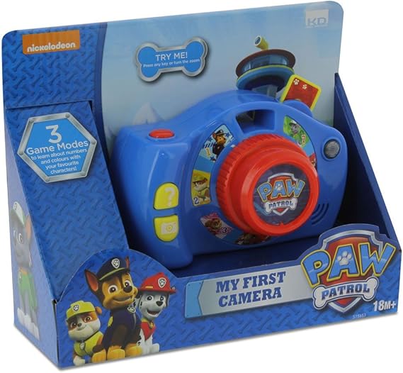 paw patrol my first camera