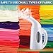 Handheld Garment Steamer, YEVITA Clothes Steamer Iron for Fabric Sterilizer, Fast Heat Up & Auto Shut Off, 120ML Portable for Travel & Home Use