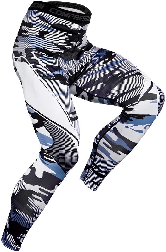 NATURET Compression Pants Baselayer Running Yoga Mens Sports Cool Dry Shaper Gym Workout Leggings Athletic