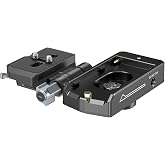 SMALLRIG NP-F Battery Plate with Quick Release Plate for Arca, 2 DC Output | Compact &amp; Foldable NP-F Battery Adapter Plate for DSLR Camera, Tripod, Compatible with NP-F970 Battery - 4696