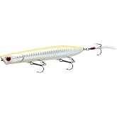 LUCKY CRAFT Gunfish 117 Freshwater Fishing Lures, Top Water Fishing Gear for Trout and Bass Fish, Spooks Cupped Mouth Walker, Long Casting Treble Hooks, Fish Accessories for Tackle Box