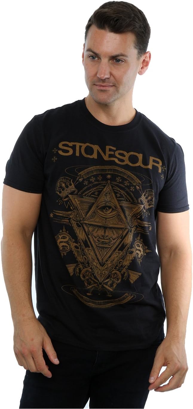 Stone Sour Men's Pyramid Eye T-Shirt