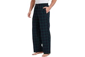 TTZ 34/36 Inseam Mens Tall Pajama Pants 100% Cotton Pj Lounge Sleep Pants for Tall Men