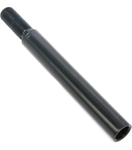 Pursuestar Shift Knob Adapter - Black Aluminum Boot Retainer For Manual Transmission