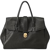 Women Large Capacity Tote Bag- Premium Vegetable Tanned Leather, Lightweight Commuter leather work tote