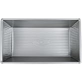 USA Pan 1145LF Bakeware Aluminized Steel 1.25 Lb Loaf Pan, Medium, Silver