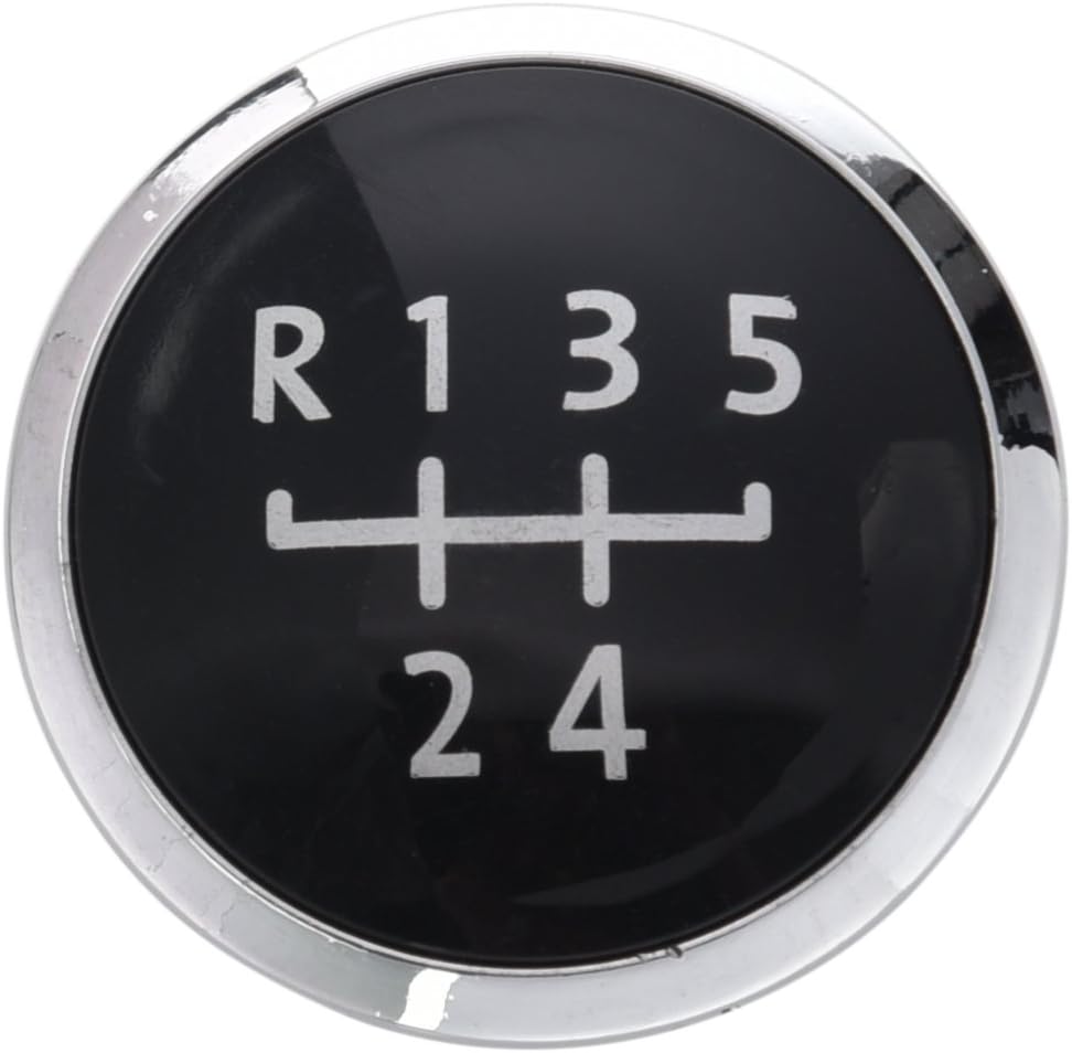 REFURBISHHOUSE 5 Speed Gear Knob Cap Decal Trim Badge For VW Transporter T5 T5.1 GP T6 6 MKV MKVI