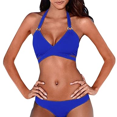 SANFASHION Frauen Bandage Bikini Push-up Multiple Stil Sammlung Badeanzug Baden Zweiteilige Set Bademode