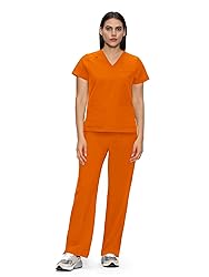 floralhue Scrubs for Women, V-Neck Scrubs Top