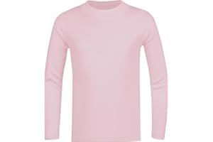 Runceptual 5T to Youth UPF 50+ Long Sleeve Rash Guard - Boys and Girls UV Protection Moisture Wicking Athletic T-Shirt