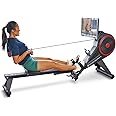 Echelon Row S, + 30-Day Free Echelon Membership, 22in Screen, Indoor Rowing Machine, Rower for Home Gym, Live and On-Demand Classes, Total Body Workout, Low Impact, (Renewed Premium)
