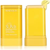 SPF 50+ Sunscreen Stick for Face &amp; Body, Travel Size Sun Protection | Lightweight non-greasy sunscreen stick with easy reapplication, smooth feel, and mess-free protection for travel and outdoors