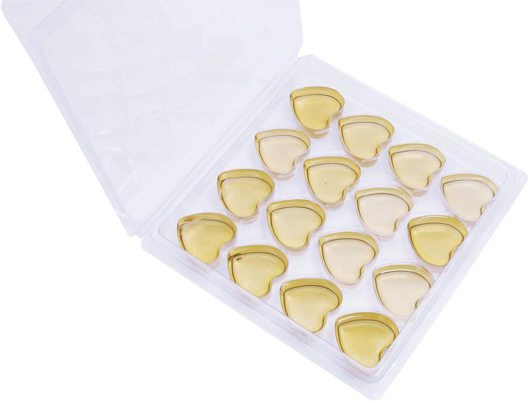 goldblue Wax Melt Molds Clear Wax Molds Plastic Wax Melt Clamshells (24)