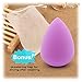 VMAGIC Premium Pro Makeup Sponges Beauty Sponge Foundation Sponge for Applicator, Foundation and Highlight - (LIGHT PURPLE)