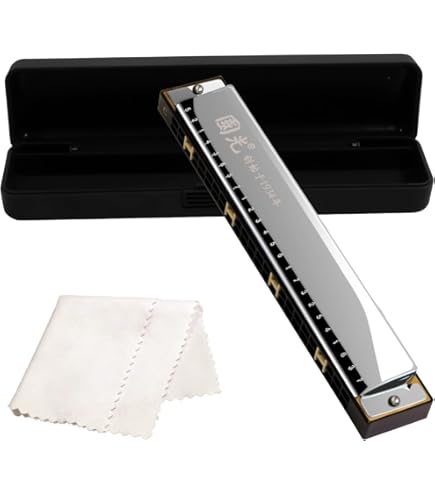 Amazon.com: Tombo 24 Bb-Dur Tremolo Harmonika : Musical