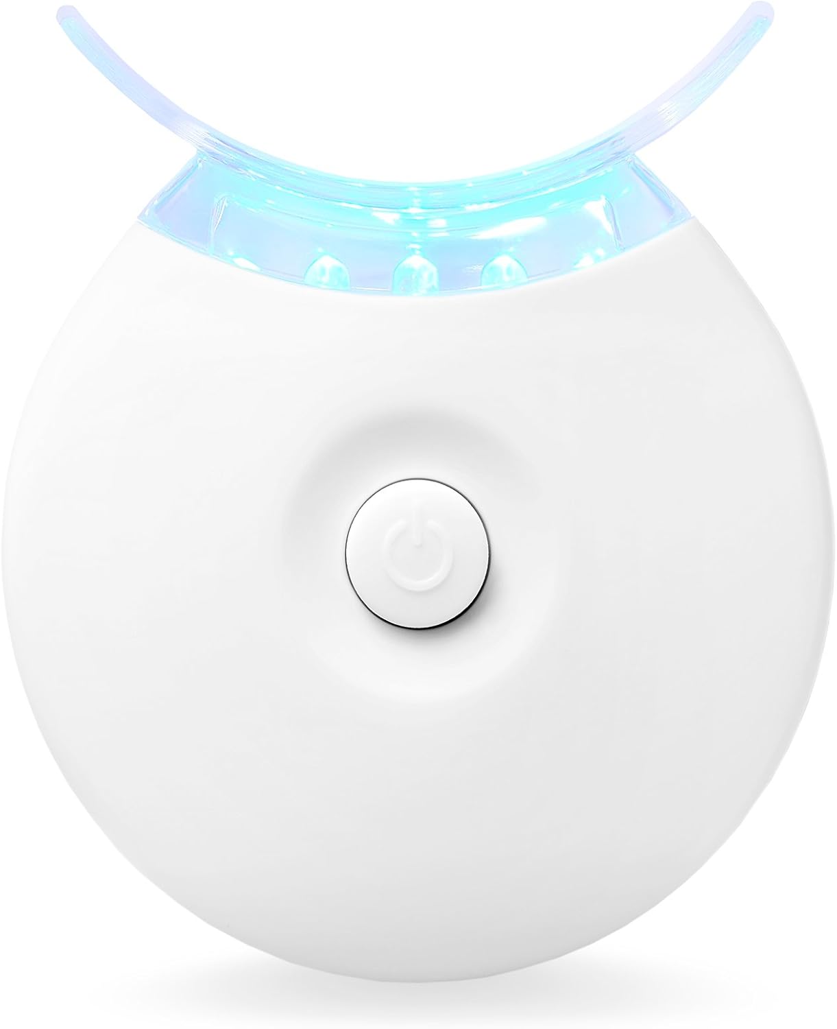 AuraGlow Teeth Whitening Accelerator Light, 5X More Powerful Blue LED Light, Whiten Teeth Faster: Health & Personal Care