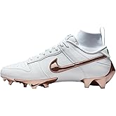 Nike Vapor Edge Dunk Cleats Men's Football Cleats White/Rose Gold-White FN6721-100 12.5