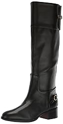 Franco Sarto Womens Jazrin Tall Riding Boots Dark