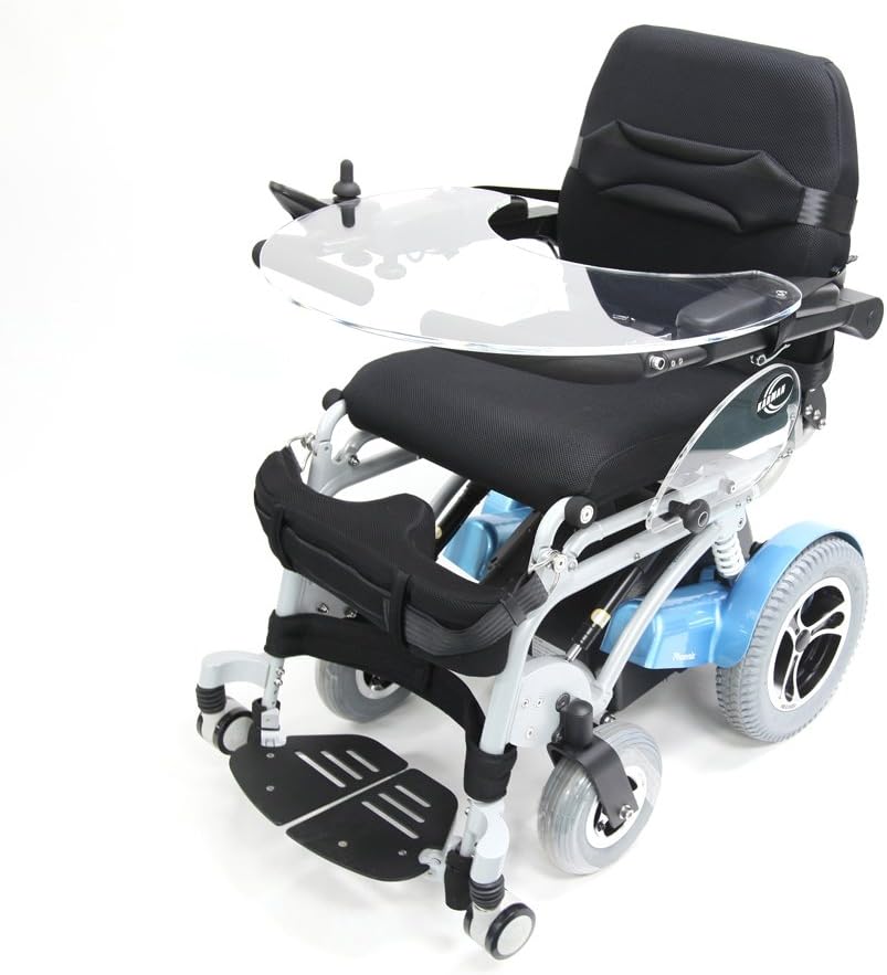 Karman Power Standing Wheelchair with Removable Tray Seat, 16 Inch