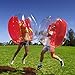Holleyweb Inflatable 4' Wearable Buddy Bumper Zorb Balls Heavy Duty Durable PVC Viny Bubble Soccer Outdoor Game (Only one,Red)