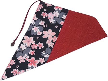 Amazon Co Jp お箸袋 黒花柄 赤 手作り和柄 お箸袋 お箸ケース マイ箸のお箸入れに 和雑貨 和小物 和風小物 Generic