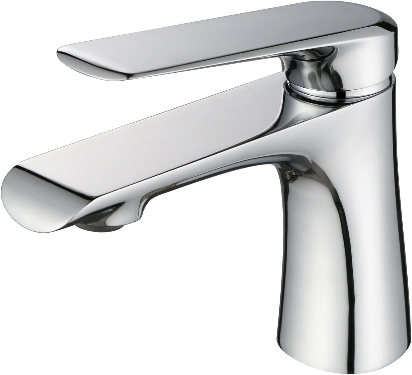 Full copper basin faucet hot and cold water - saving spool plating