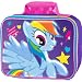 My Little Pony Purple with Pink Glitter Insulated Lunch Kit Tote