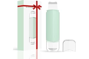 Blackhead Remover Tool Face Scrubber: PETYDOOT Double-Headed Face Spatula Skin Scrubber, Nose Pore Cleaner Blackhead Remover for Facial Deep Cleansing Skin Care Tool for Men & Women (Green)