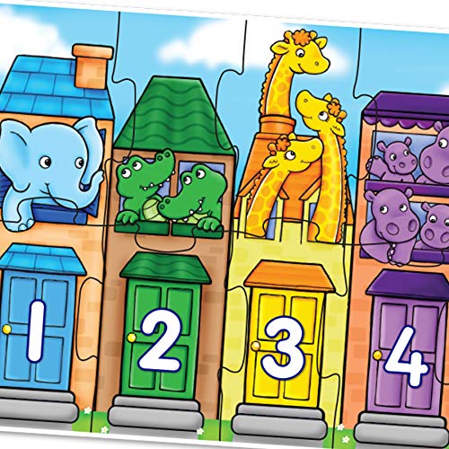 Orchard Toys Number Street Jigsaw Puzzle, 20-Piece 1-20 Educational Puzzle, Perfect for Kids Age 2-5, Educational Toy – Bild 6