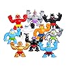 Pacchetto Heroes of Goo Jit Zu Minis Versus - Pantaro, Scorpione, Thrash, Tygor, Blazagon e Rock Jaw
