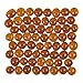 Artisan Supply Amber Glass Gems 1 Lbs. — Fills 1 1/4 Cups Vol. —Non-Toxic Lead Free Vase Filler, Table Scatter, Aquarium Fillers — Beautiful, Smooth, Fun, Vibrant Colors Crafted in The USA