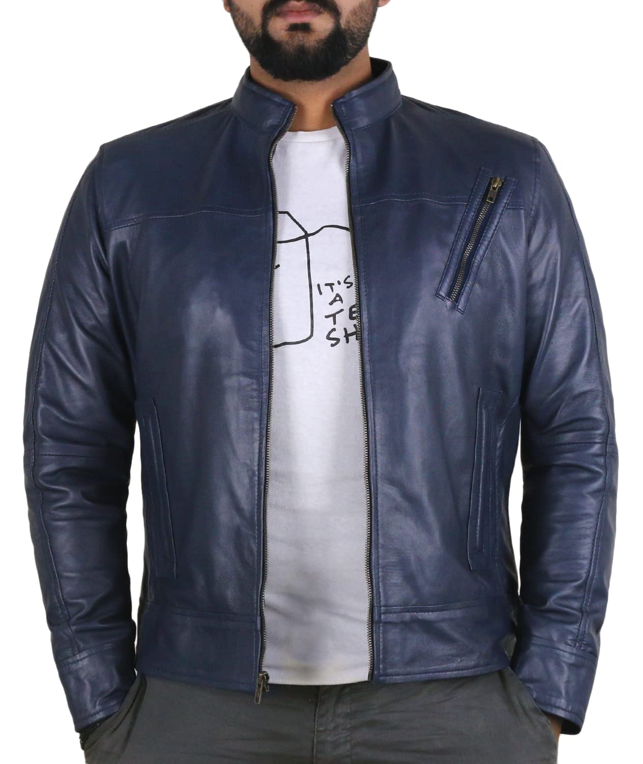 Laverapelle Men's Genuine Lambskin Leather Jacket