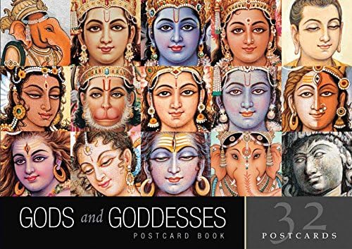 Gods And Goddesses Postcard Book