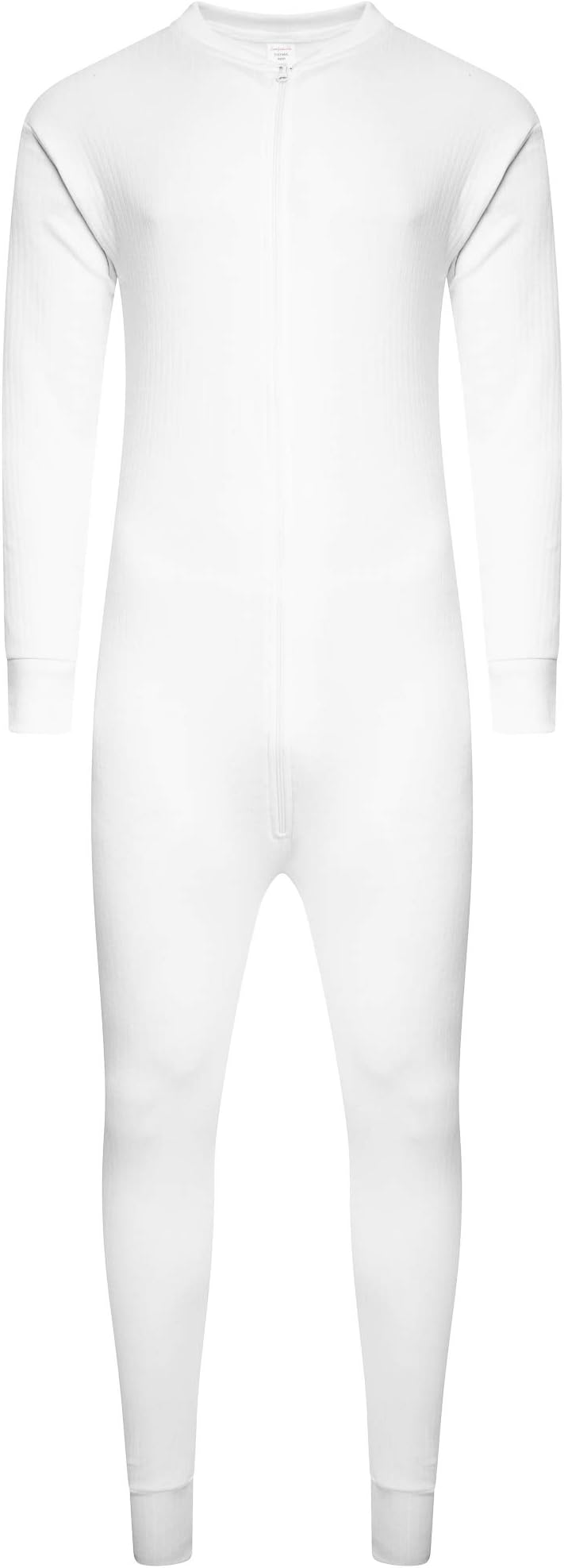 inspire Mens Thermal Onesie Underwear Jumpsuit Set Union Zip Suit Baselayer Zip Body Suit