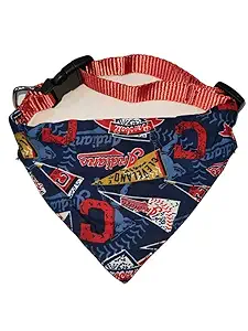 Dog Trust Dog Collar Bandana, Dog Bow Tie with Adjustable Dog Collar, Scarf Cum Neckerchief Collar for Dog/Cat/Puppy 20 MM - 1 Unit