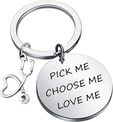 Amazon Com Tgbje Tv Grey S Anatomy Keychain Pick Me Choose Me Love Me Keychain Grey S Anatomy Fan Gift Grey S Anatomy Gift Pick Keychain Jewelry