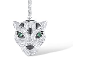 Santuzza 925 Sterling Silver Animal Gemstone Pendant for Women