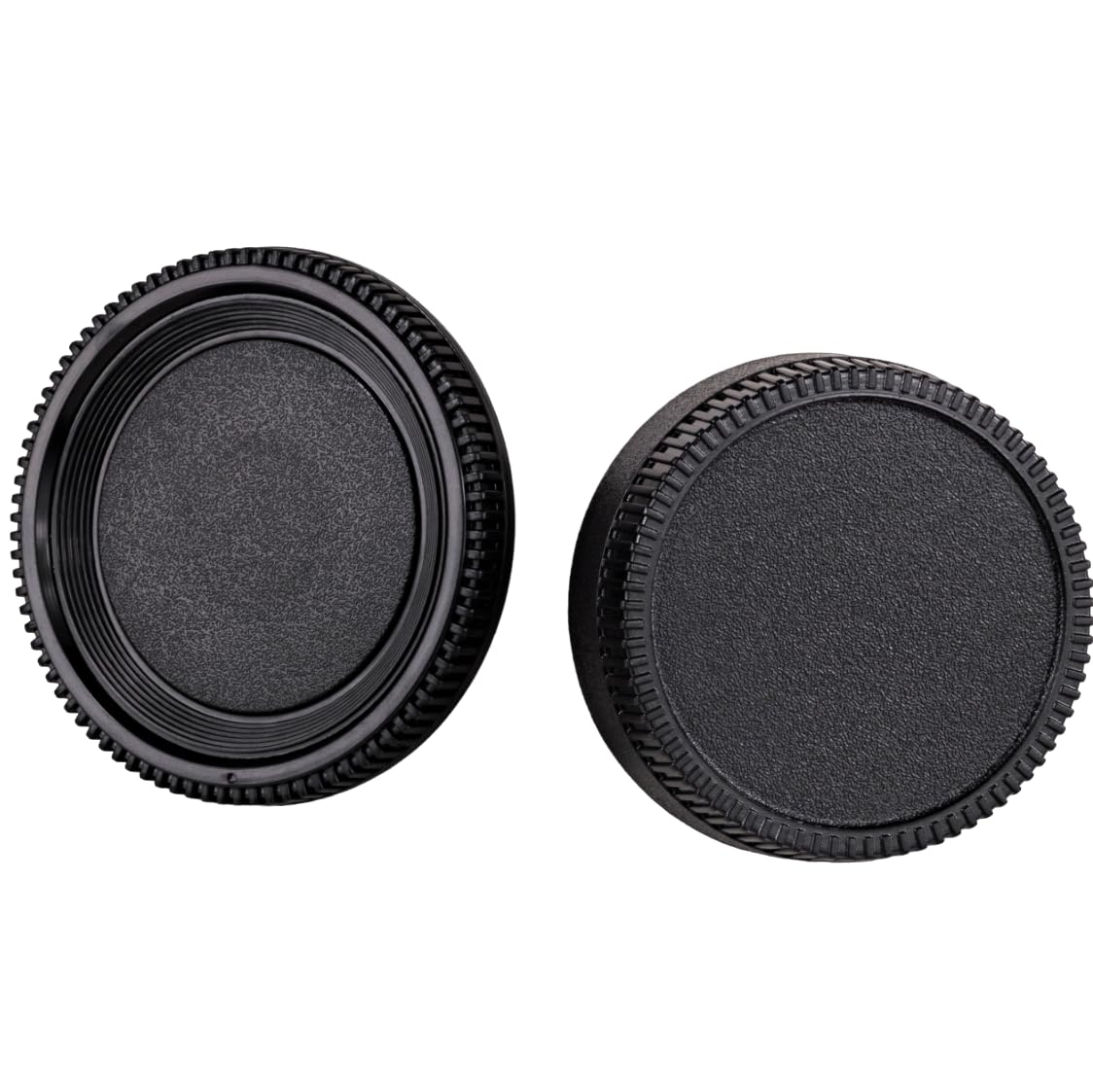 Camera Body Dust Cap Cover compatible for Nikon F Mount Camera Body Nikon D6 D5 D4 D780 D850 D7500 D5600 D3500 D90 and Rear Lens Cap compatible for Nikon F Mount Lenses