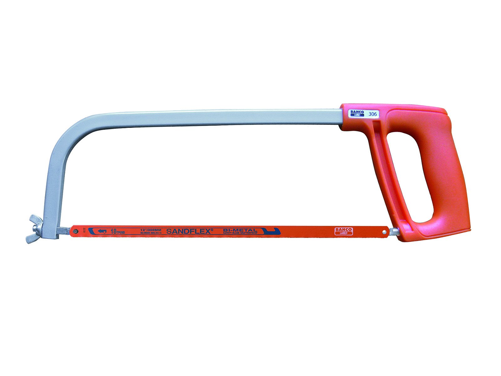 Bahco 306 DIY Hacksaw Frame 12-inch