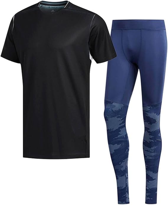 adidas tights and shirt set